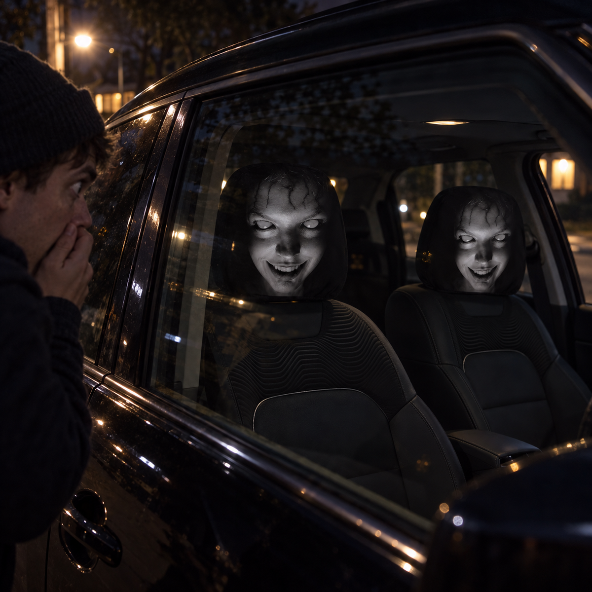 EMBER™ Haunted Headrest Covers